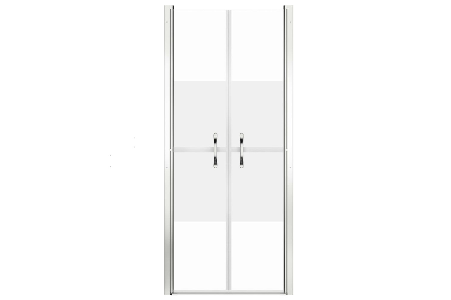 vidaXL 148790 Shower Door Half Frosted Esg 96x190cm