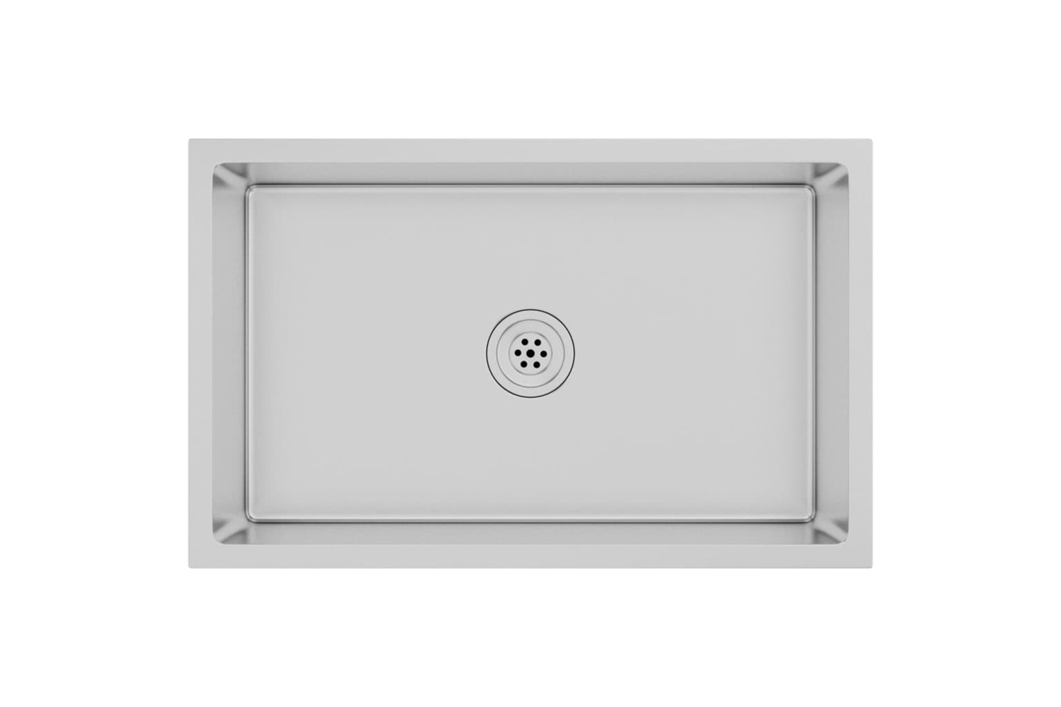 vidaXL 51516 Handmade Kitchen Sink Stainless Steel