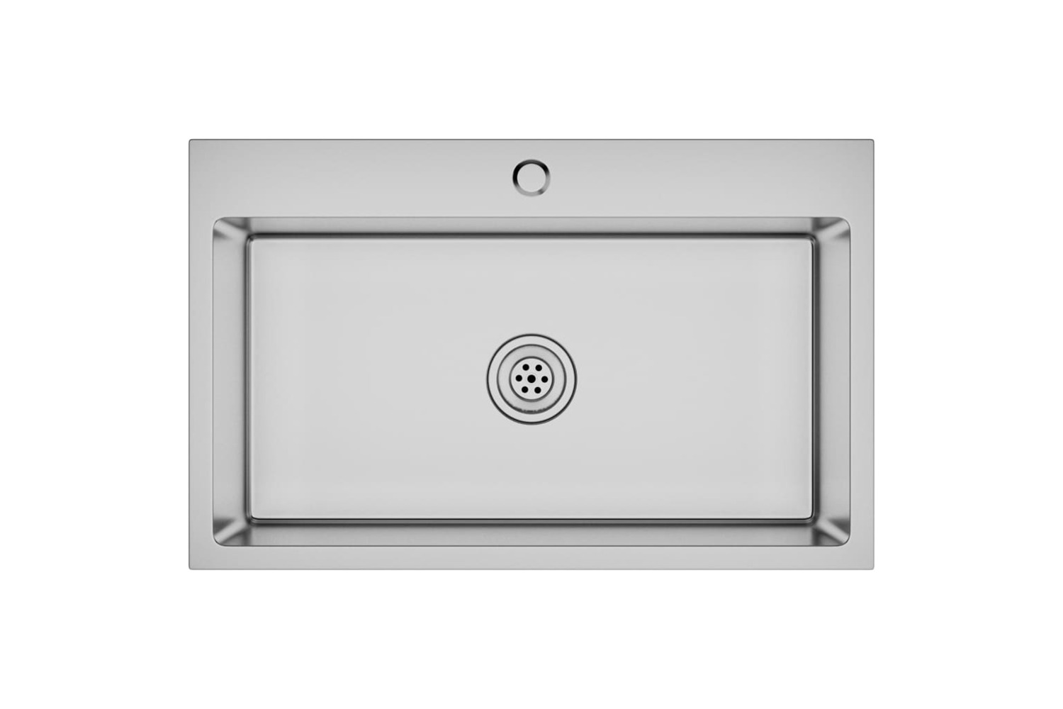 vidaXL 51514 Handmade Kitchen Sink Stainless Steel