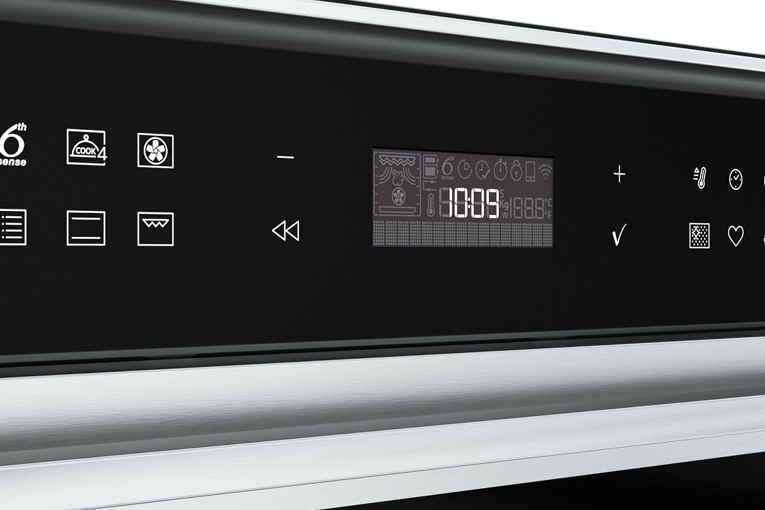 Whirlpool Builtin Electric Single Oven & 77cm Induction GlassCeramic Hob & 40L 900W Builtin