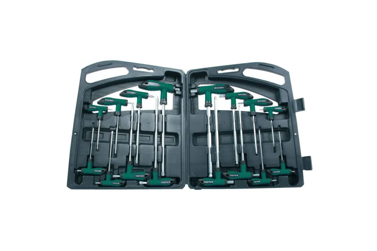 Bruder Mannesmann 408570 16 Piece T-handle Wrench Set 18190