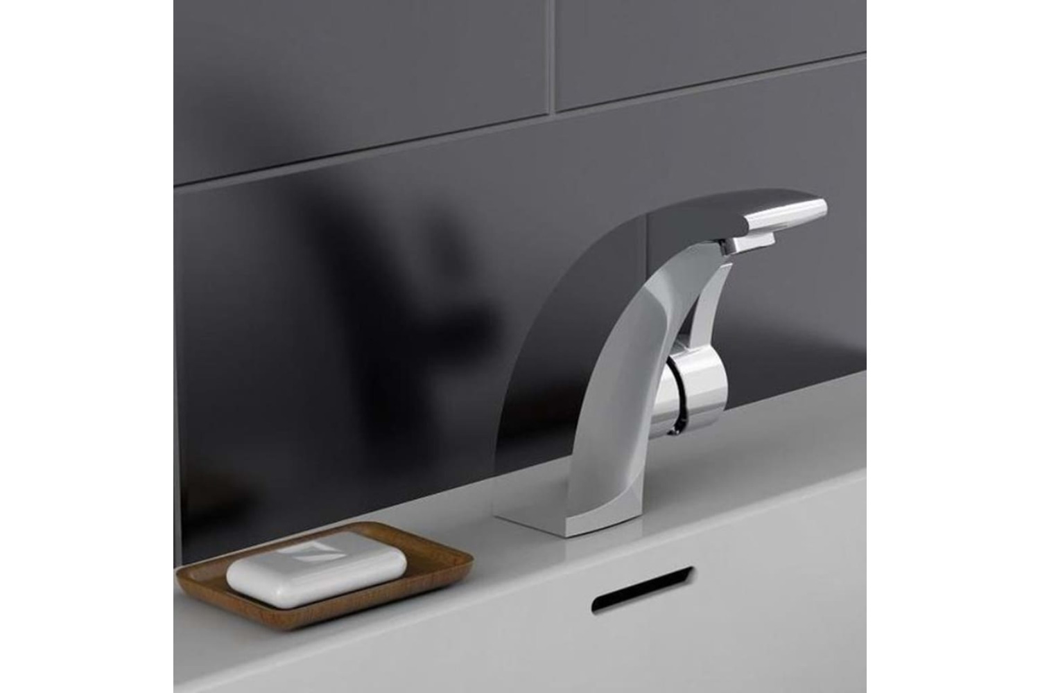 Schutte 429351 Basin Mixer Panama Chrome