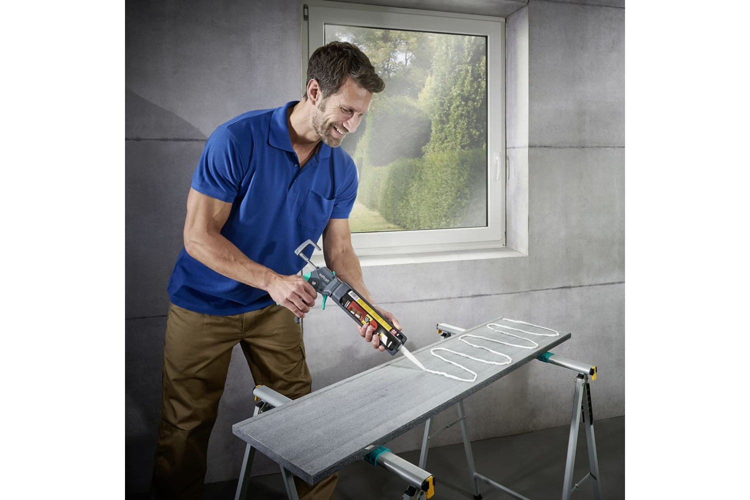 Wolfcraft 422091 Caulking Gun Mg550 4358000