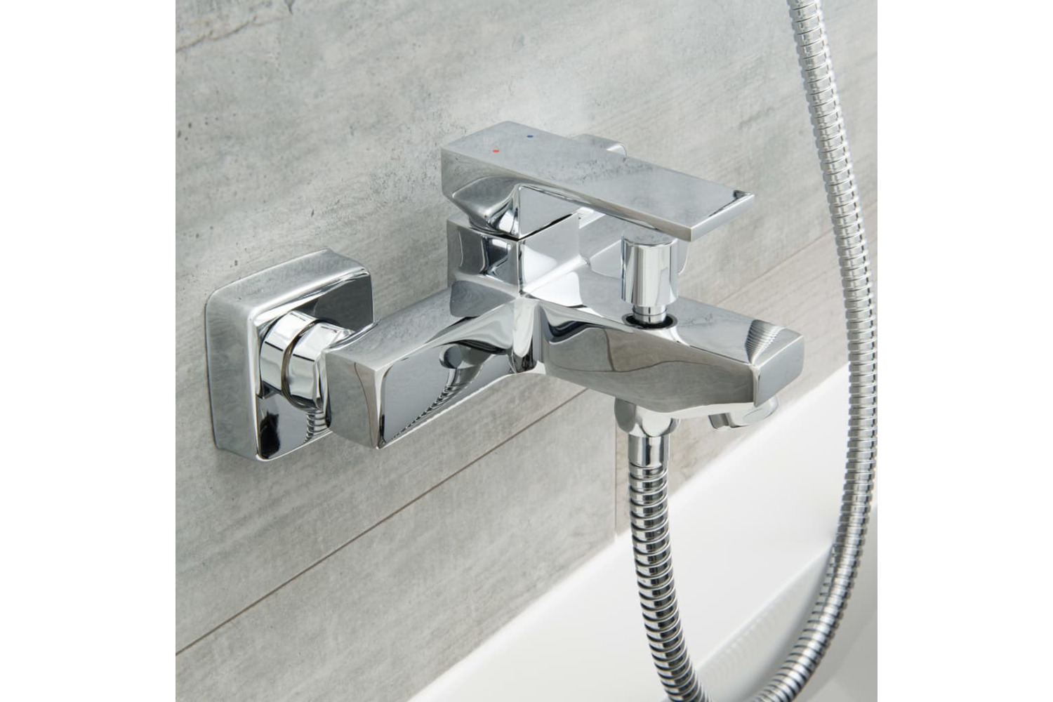 Schutte 425793 Bath Shower Mixer Tap Tokyo Ii Chrome