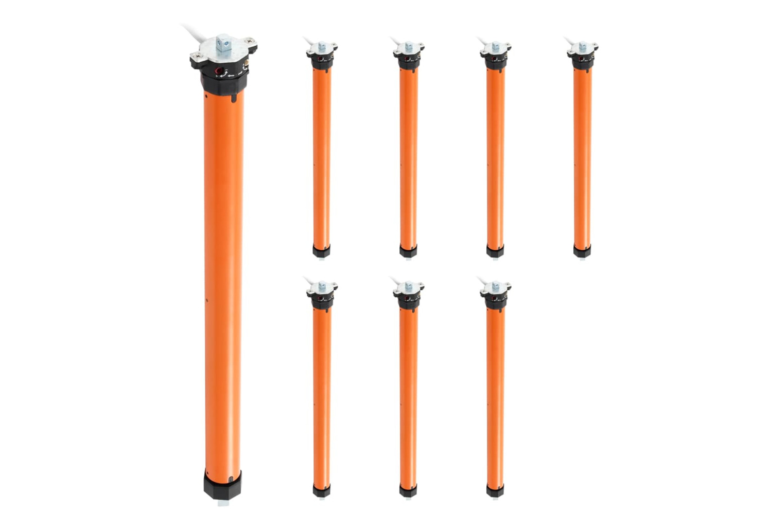 vidaXL 3051448 Tubular Motors 8 Pcs 10 Nm