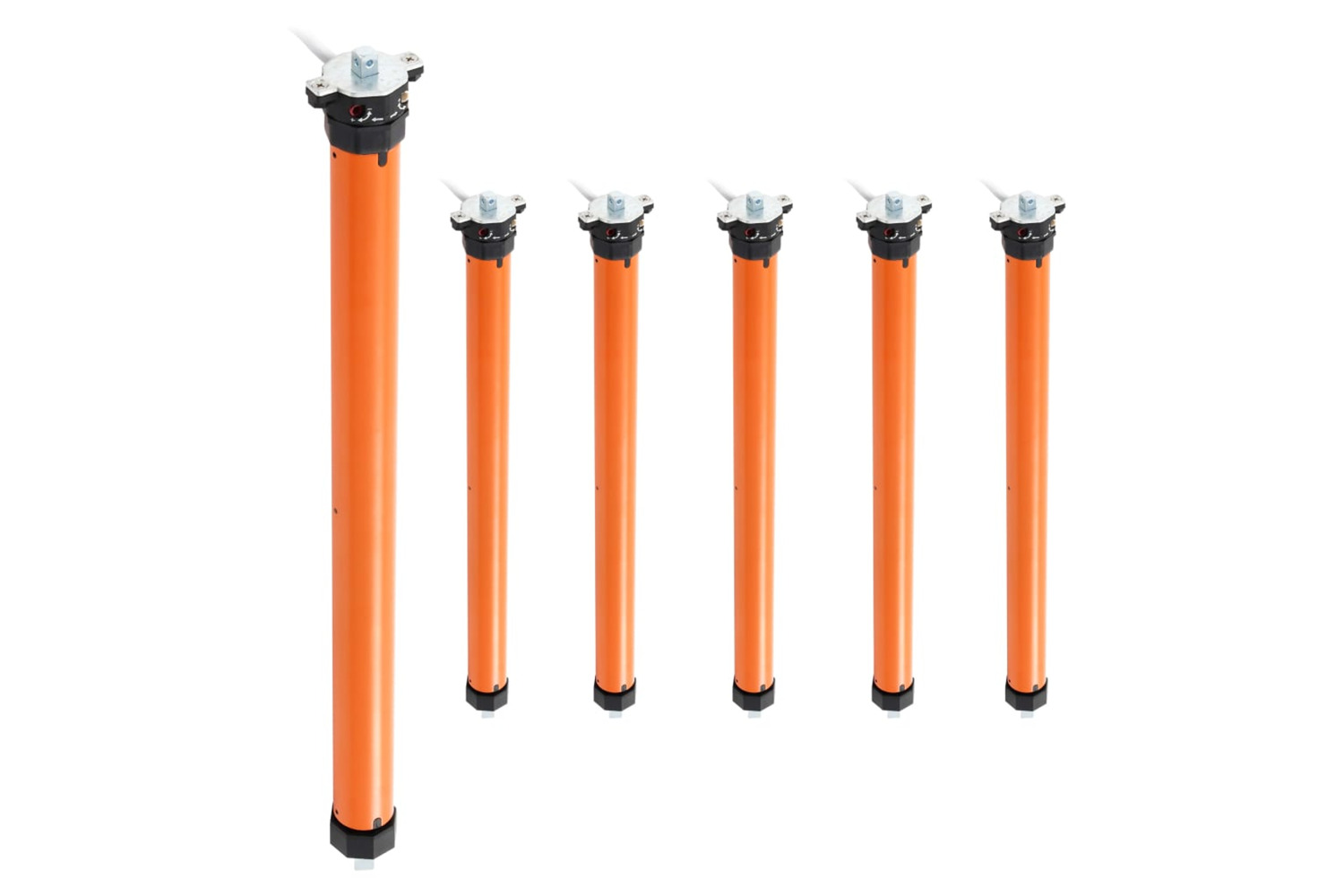 vidaXL 3051446 Tubular Motors 6 Pcs 10 Nm