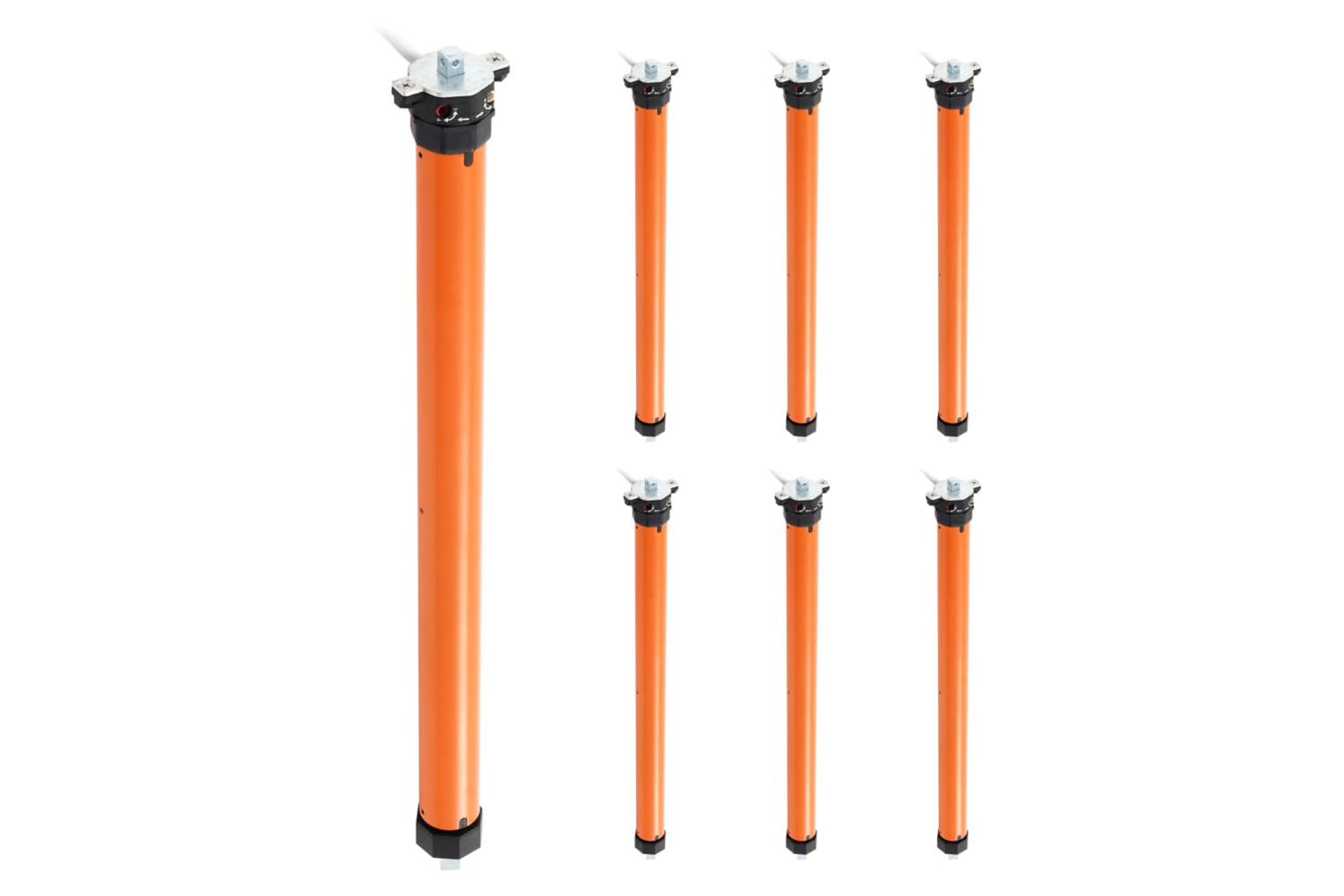 vidaXL 3051447 Tubular Motors 7 Pcs 10 Nm