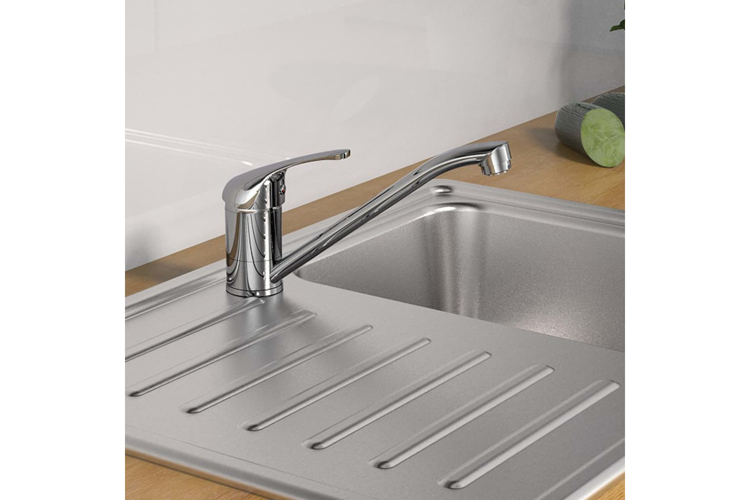 Schütte Sink Mixer Ultra Low Pressure Chrome