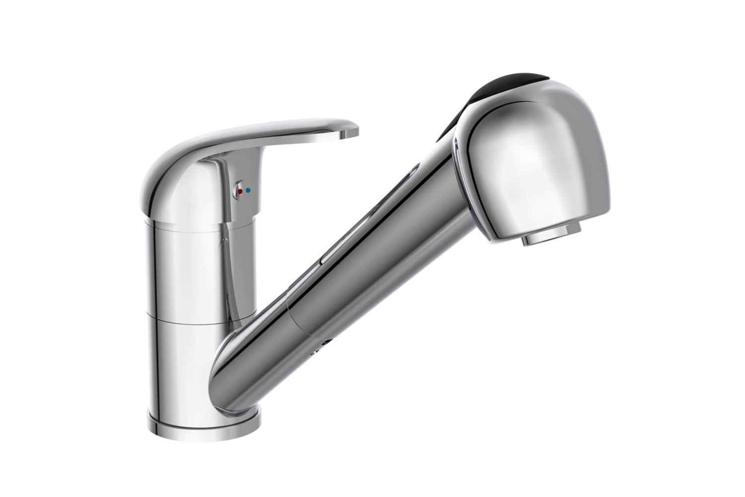 Schutte 438716 Sink Mixer With Pull-out Spray Falcon Chrome