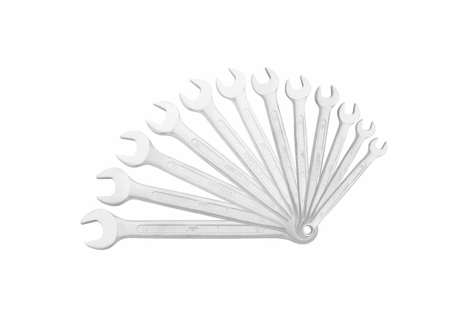 Ks Tools 418194 Classic 12 Piece Metric Combination Spanner Set 517.0052