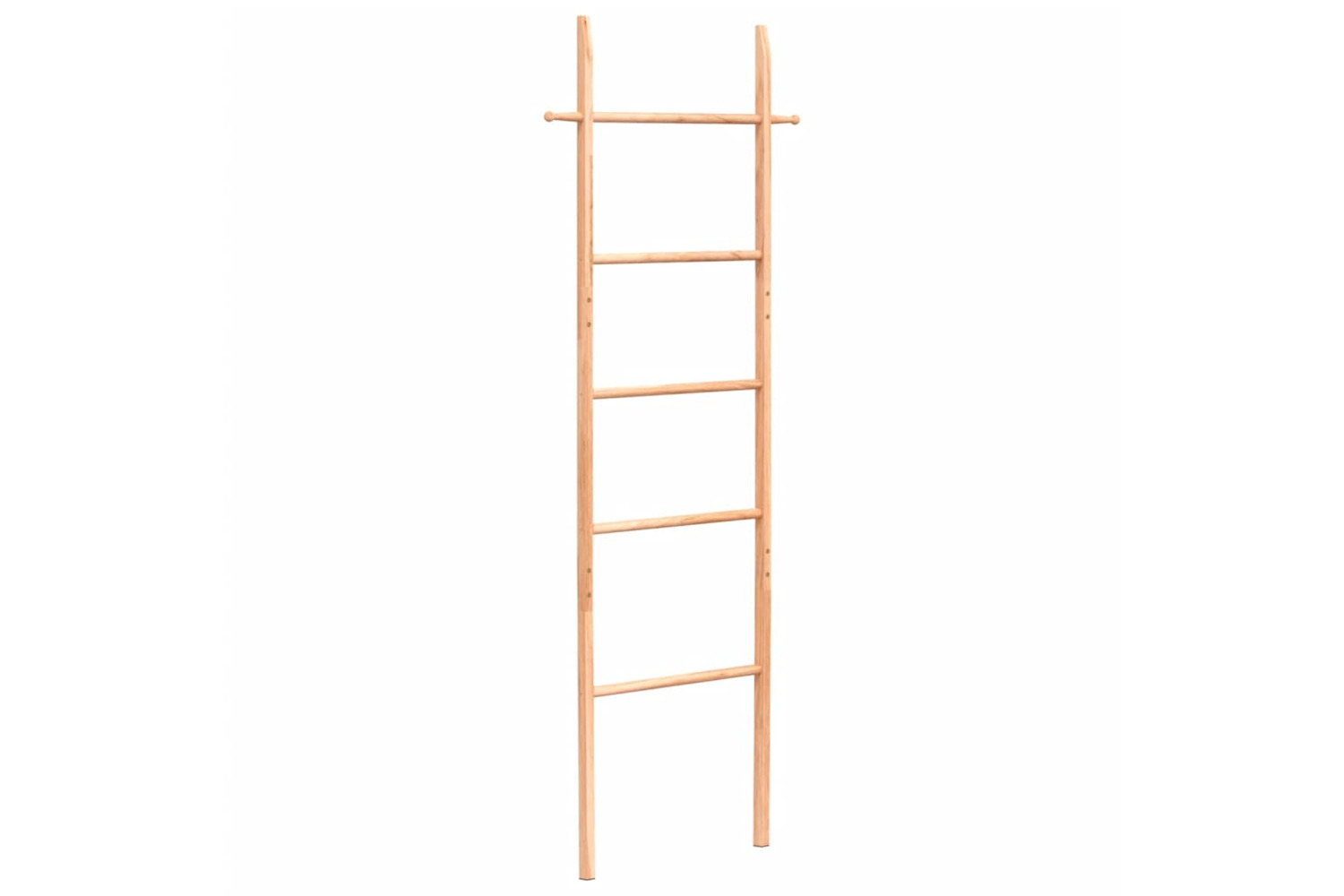 vidaXL 350375 Towel Ladder 170cm Solid Wood Walnut