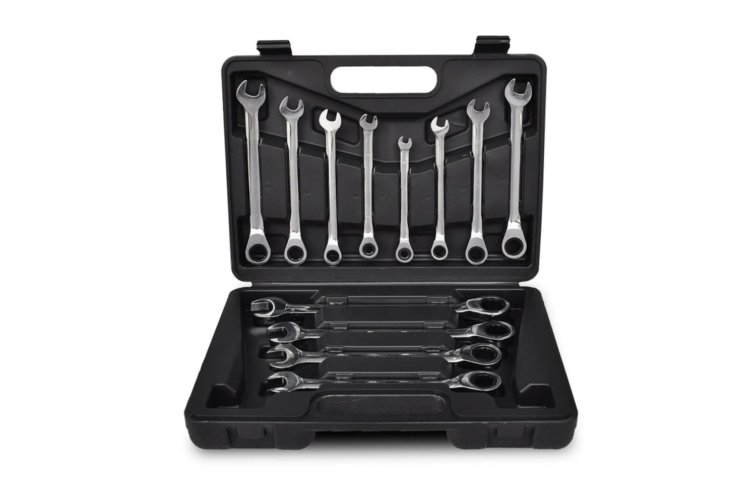 vidaXL 140269 Ratchet Wrench Set 12 Pcs