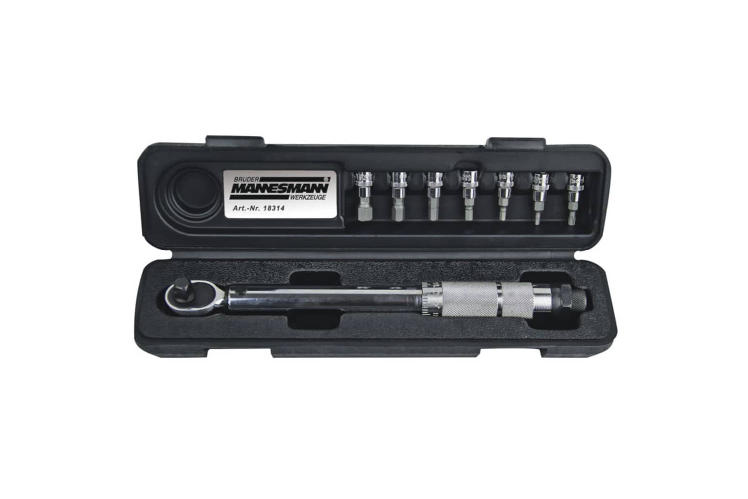 Bruder Mannesmann 408571 Eight Piece Torque Spanner Set 18314