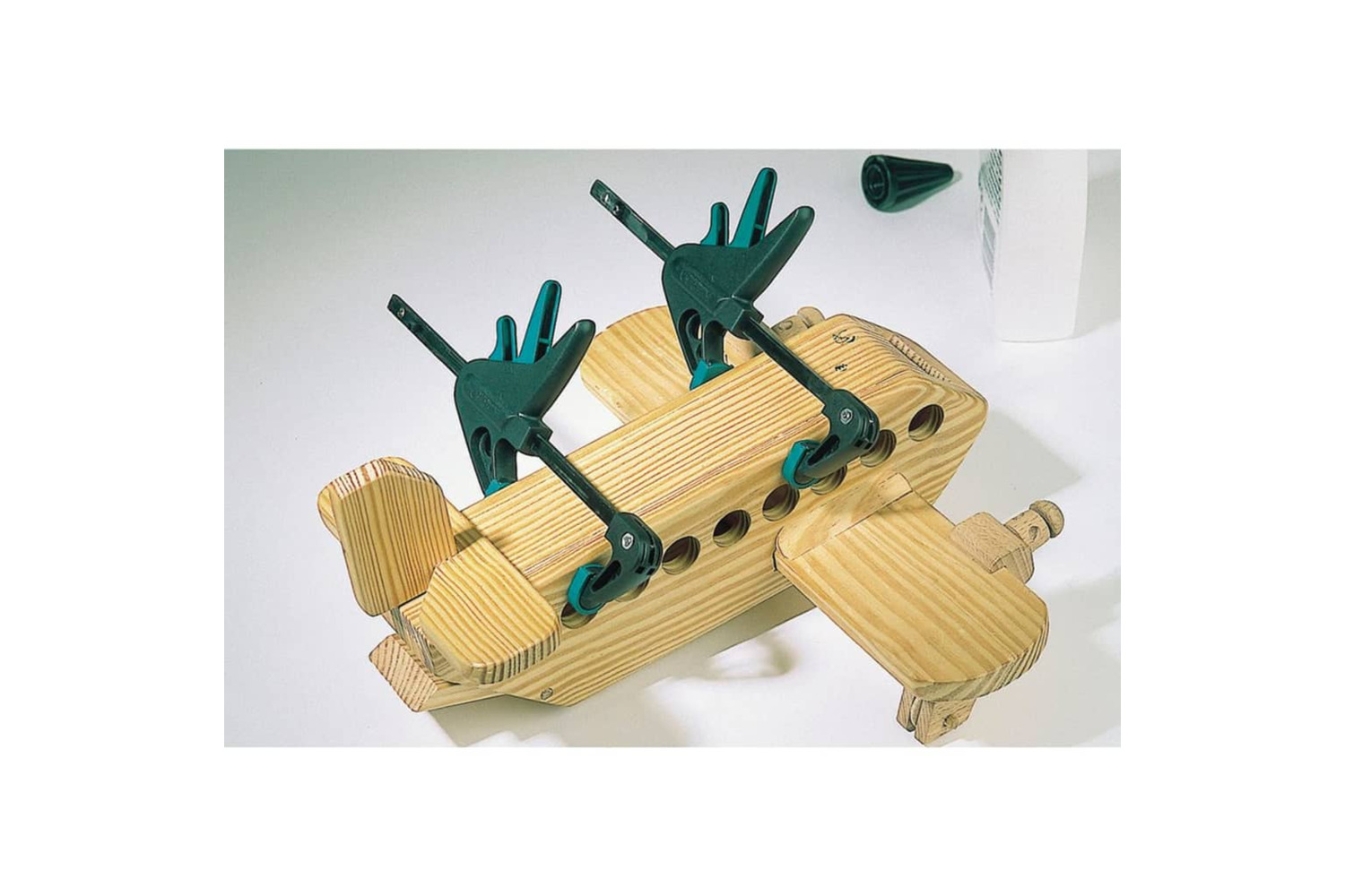 Wolfcraft 405136 One-handed Clamps 2 Pieces Ehz 40-110 3455100