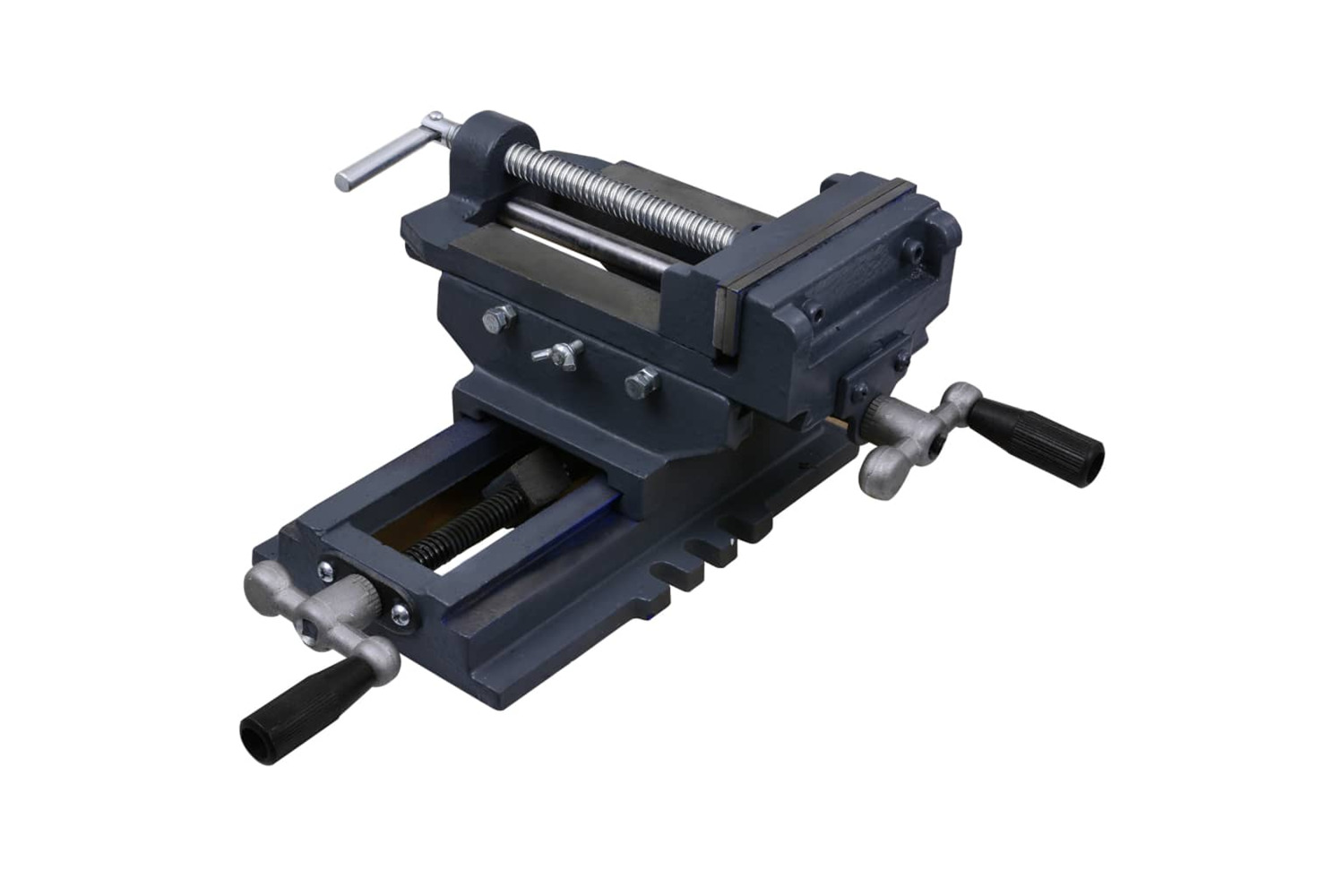 vidaXL 145384 Manually Operated Cross Slide Drill Press Vice 127mm