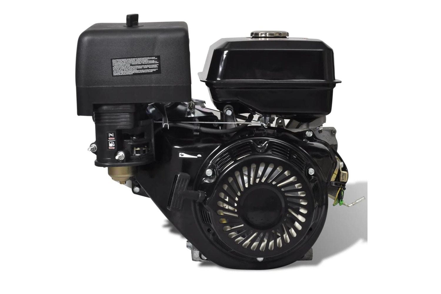 vidaXL 141247 Petrol Engine 15 Hp 11 Kw Black