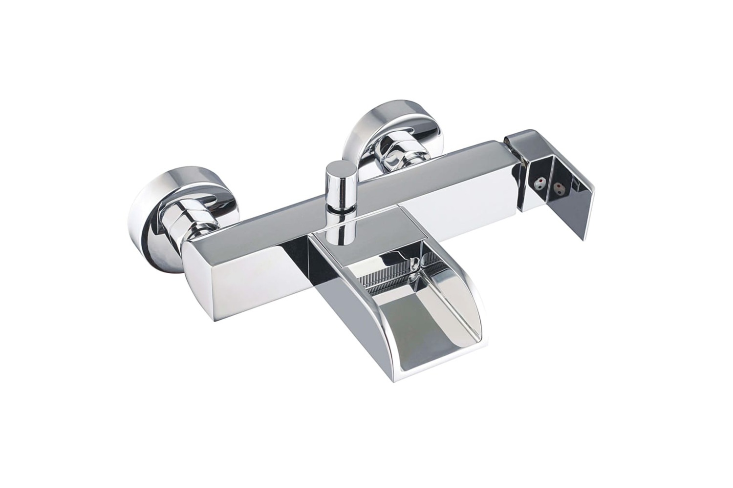 Schütte Bath Mixer With Waterfall Spout Idrovia Chrome