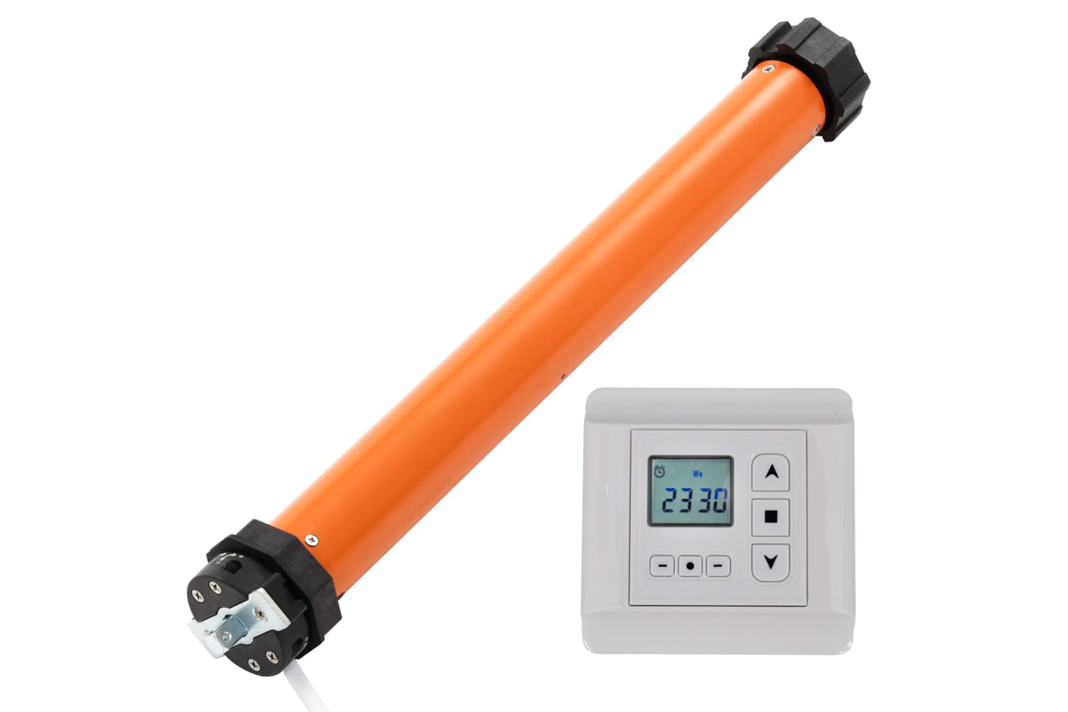 vidaXL 3051439 Tubular Motors With Controller