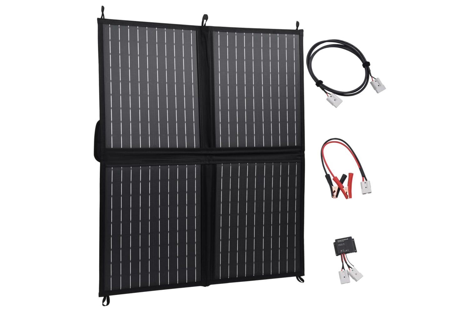 vidaXL 92001 Foldable Solar Panel Charger 80 W 12 V
