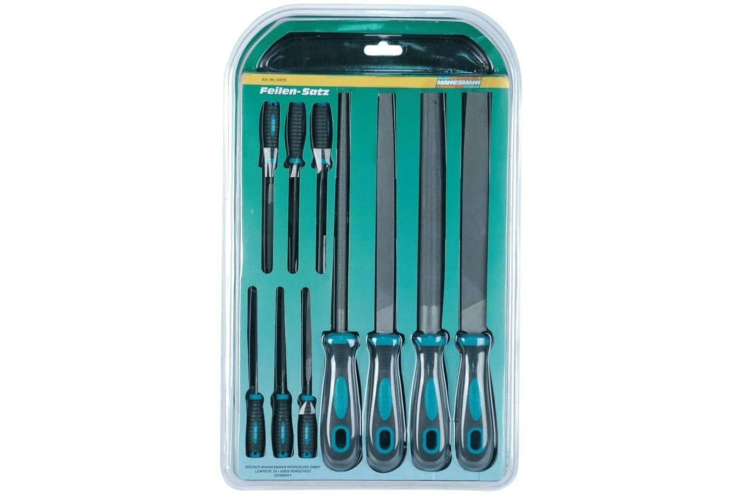 Bruder Mannesmann 408617 10 Piece Engineer's And Needle File Set 61015
