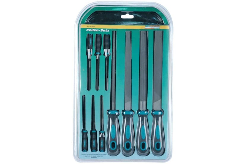 Bruder Mannesmann 408617 10 Piece Engineer's And Needle File Set 61015