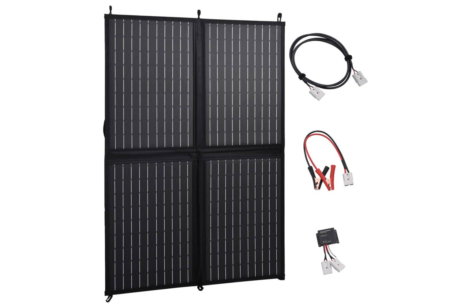 vidaXL 92002 Foldable Solar Panel Charger 100 W 12 V