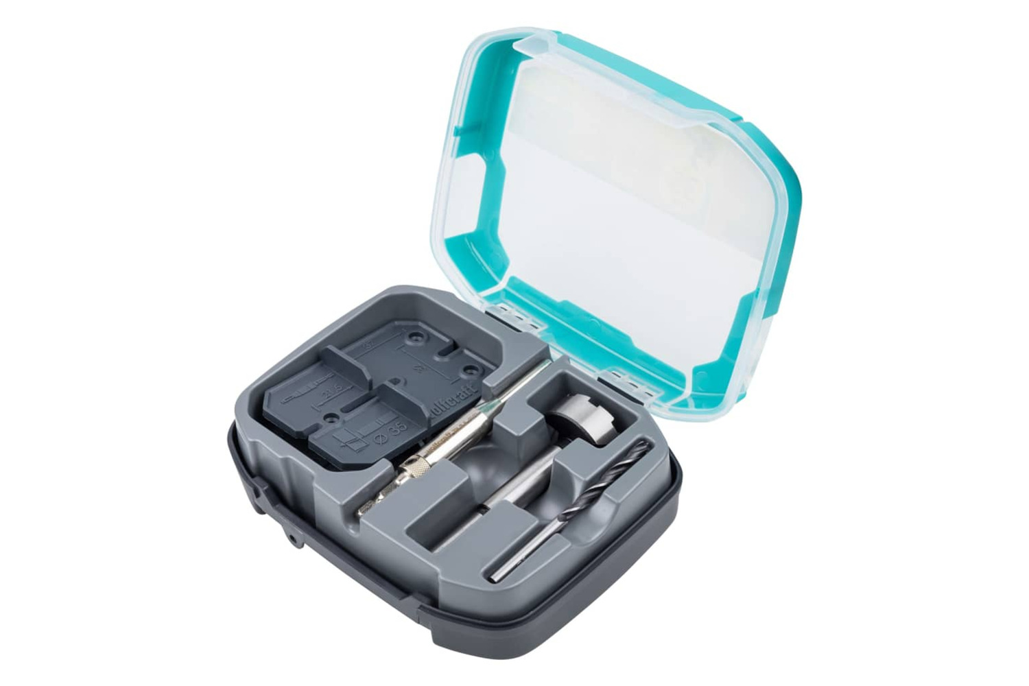 Wolfcraft 444136 5 Piece Hinge Hole Set 35 Mm