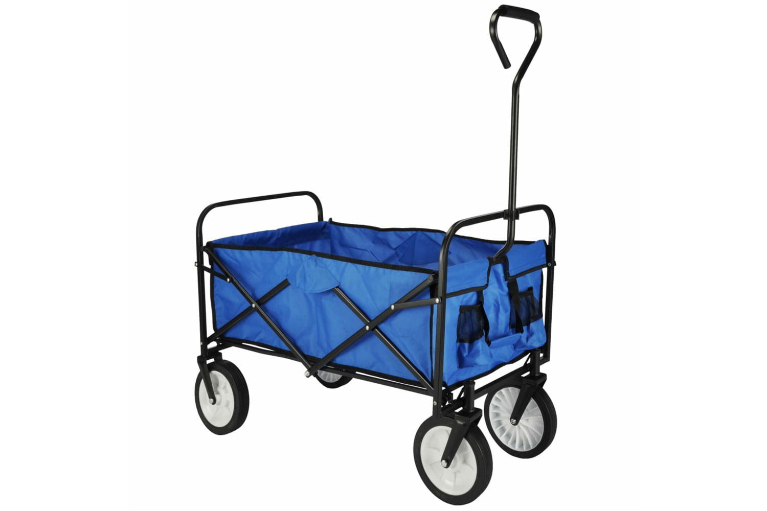 Hi 435281 Foldable Cart Blue 53.5x83x27 Cm