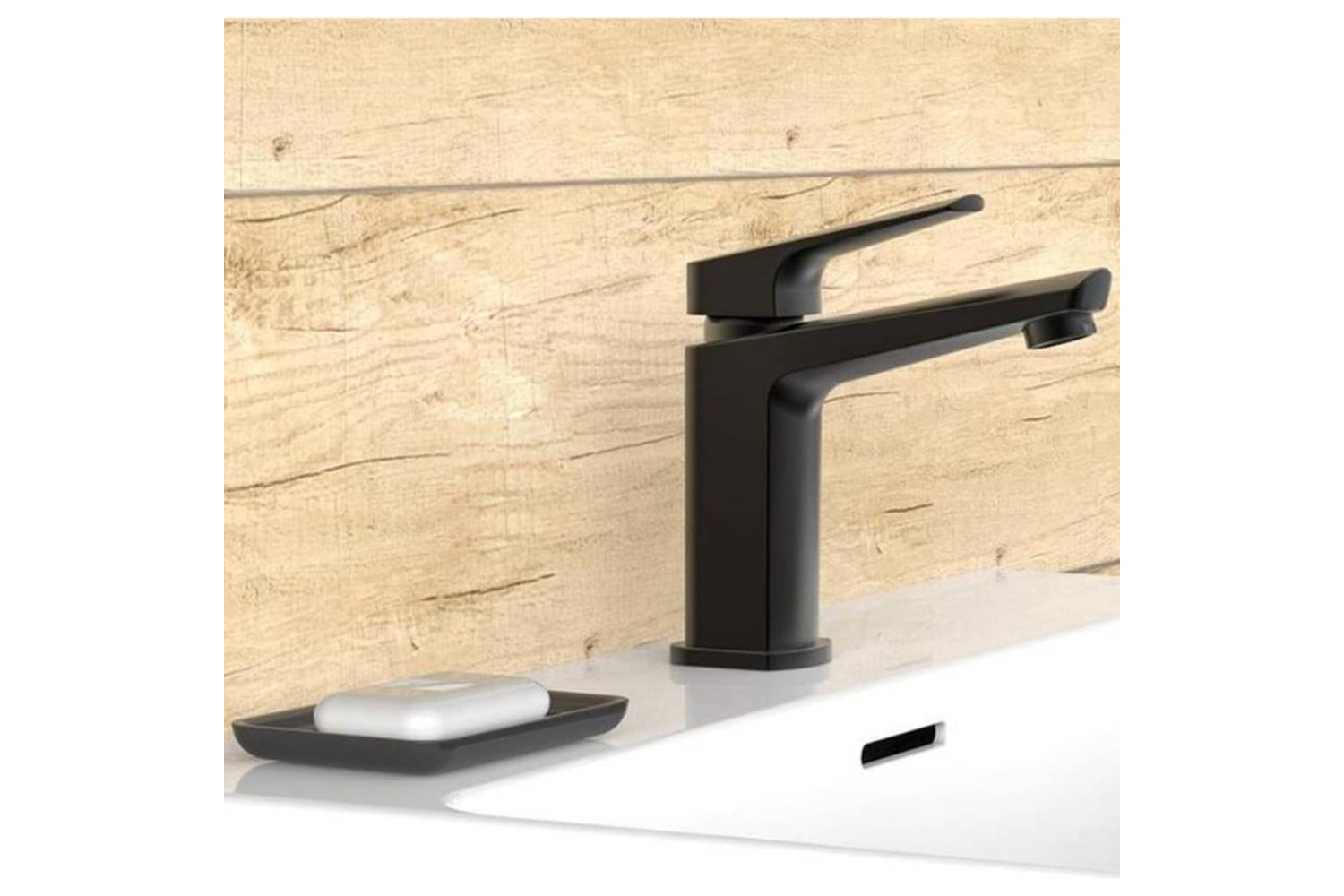 Schütte Basin Mixer Raven Matt Black