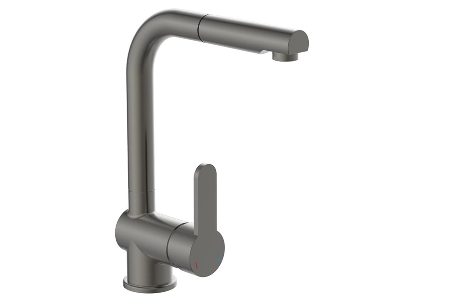 Schutte 435062 Sink Mixer With Pull-out Spout London Graphite Matt
