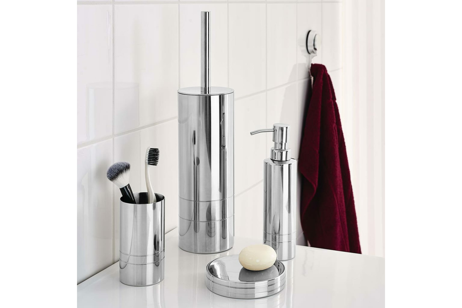 Ridder 433719 Toilet Brush London Chrome