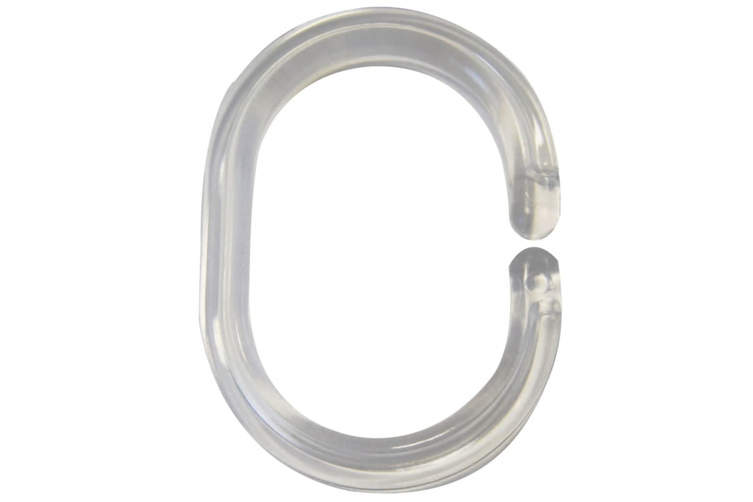 Ridder 421541 Shower Curtain Rings Transparent 49300