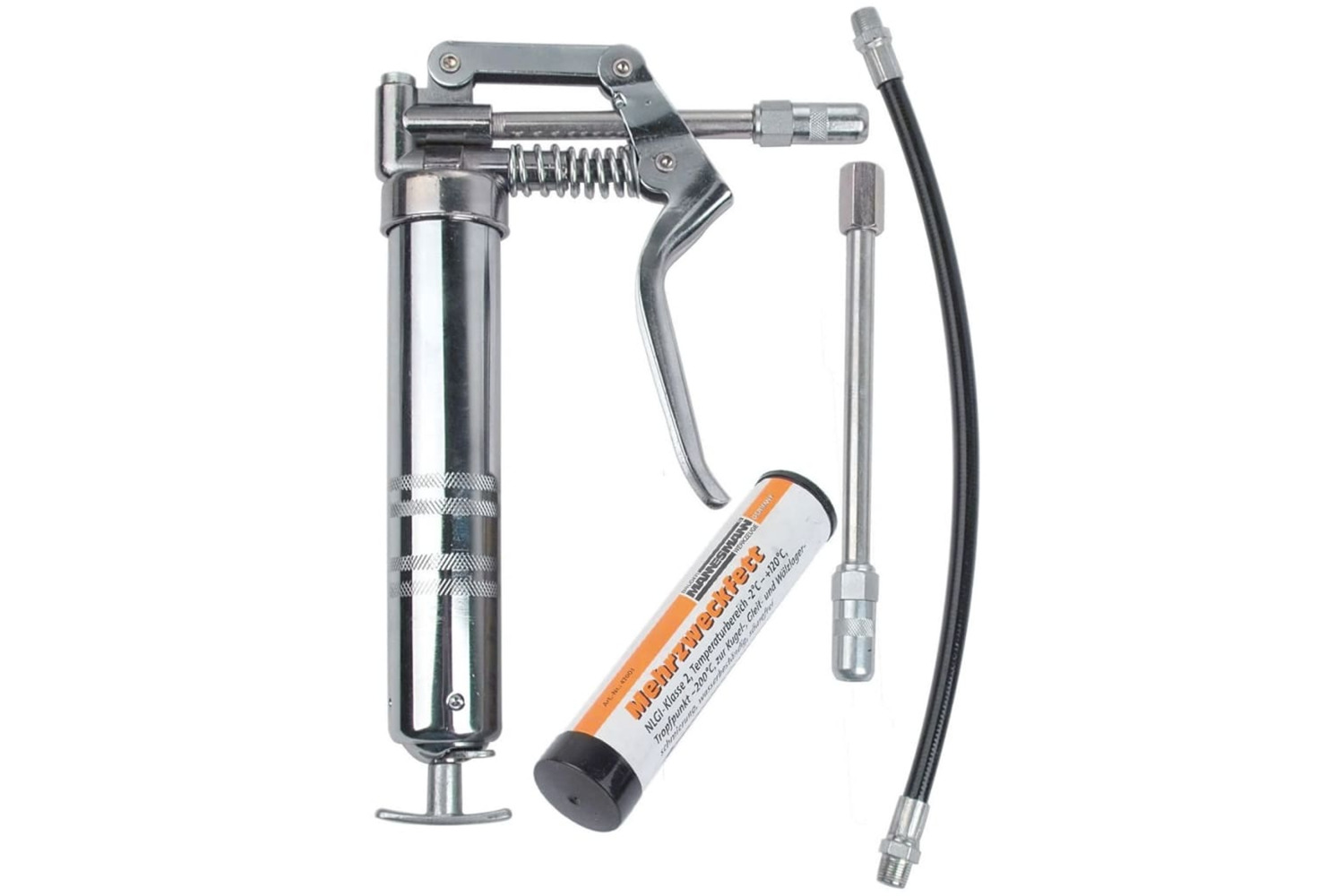 Bruder Mannesmann 420076 Grease Gun Metal Silver 47002
