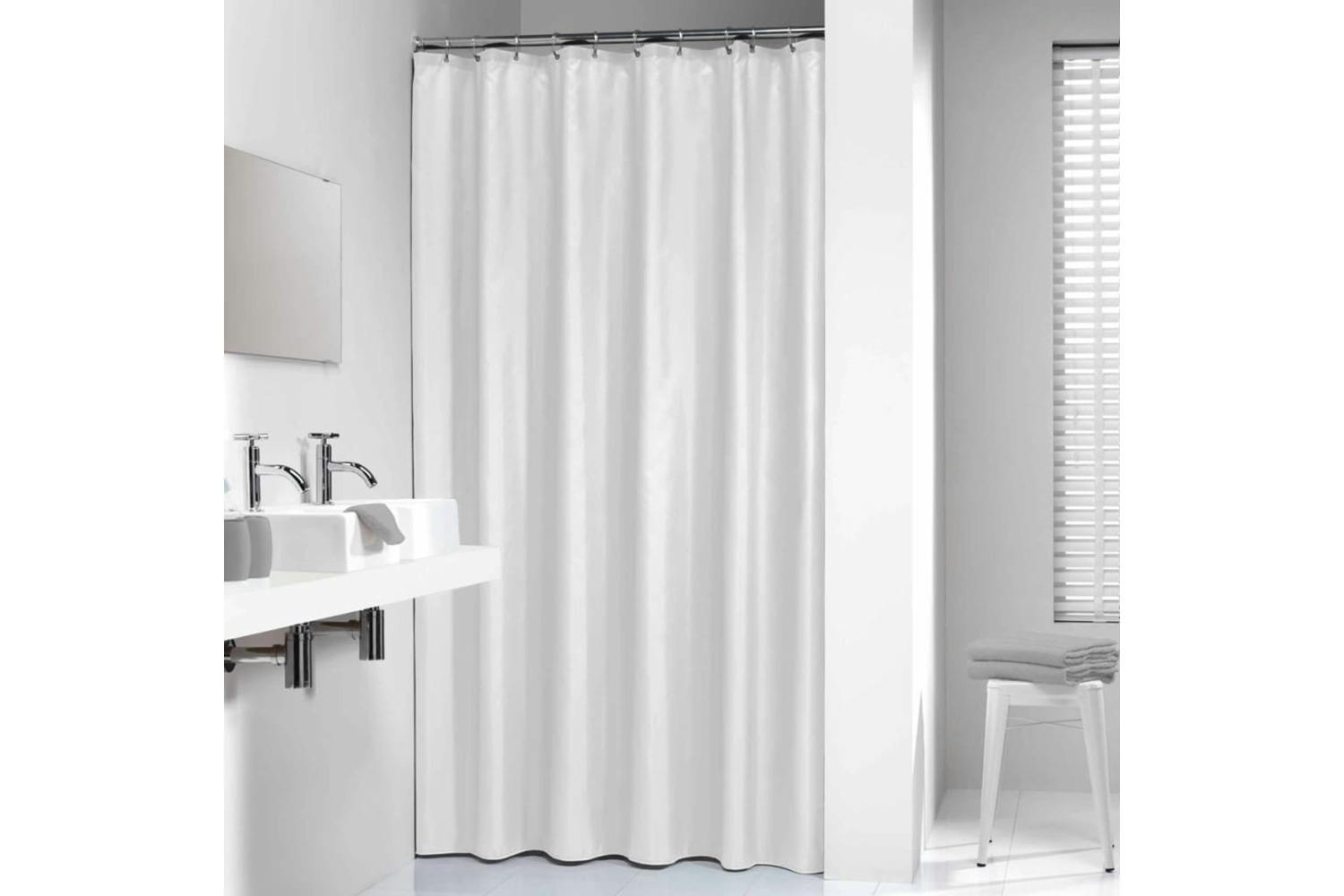 Sealskin Shower Curtain Madeira 240 Cm White 238501510
