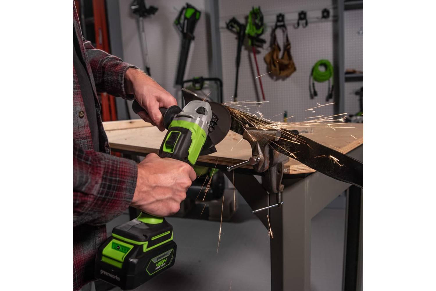 Greenworks 438313 Angle Grinder Brushless 24 V