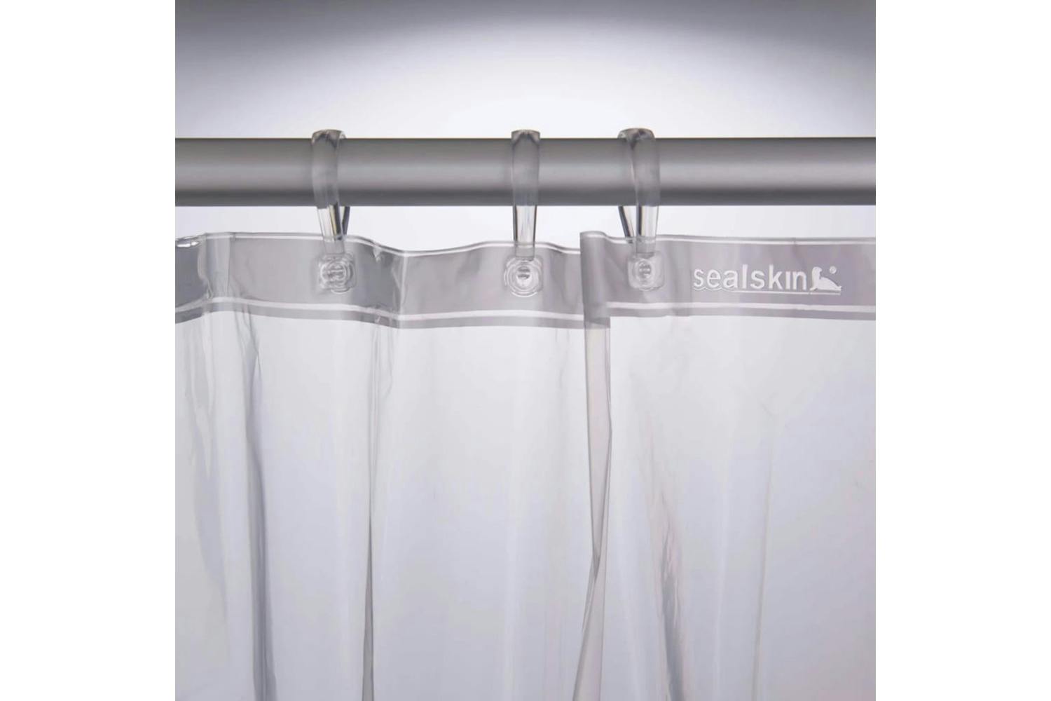 Sealskin Shower Curtain Clear 180 Cm Transparent 210041300