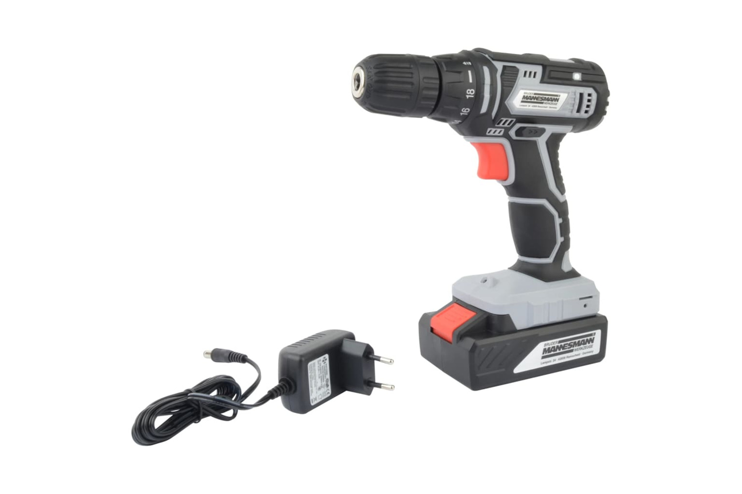 Bruder Mannesmann 440338 Cordless Drill 24 V 1.3 Ah