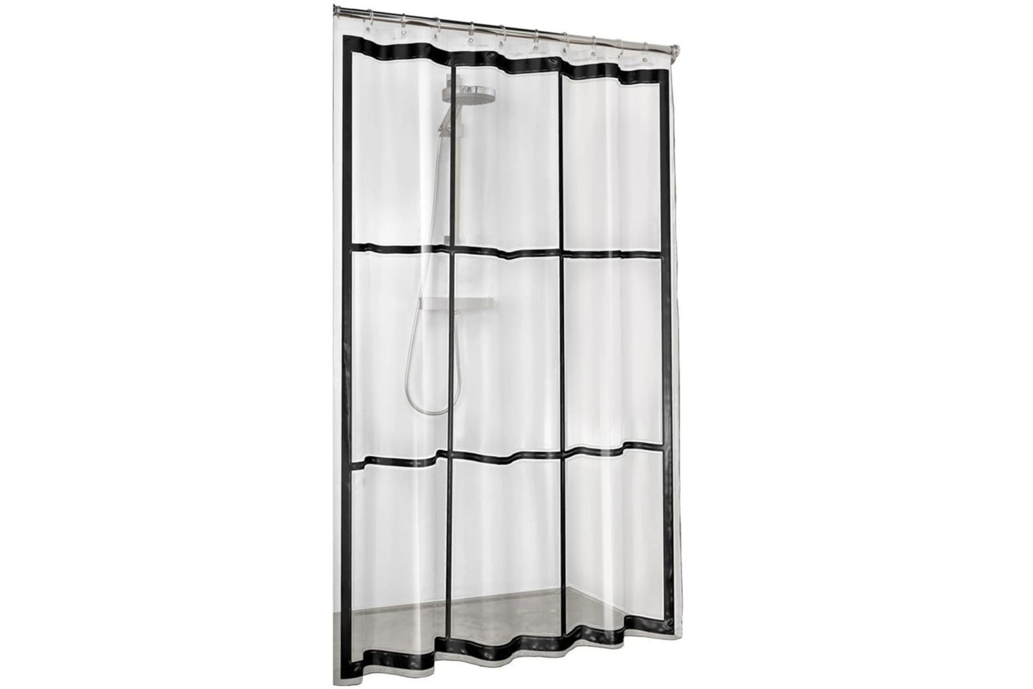 Sealskin Shower Curtain Brix Transparent