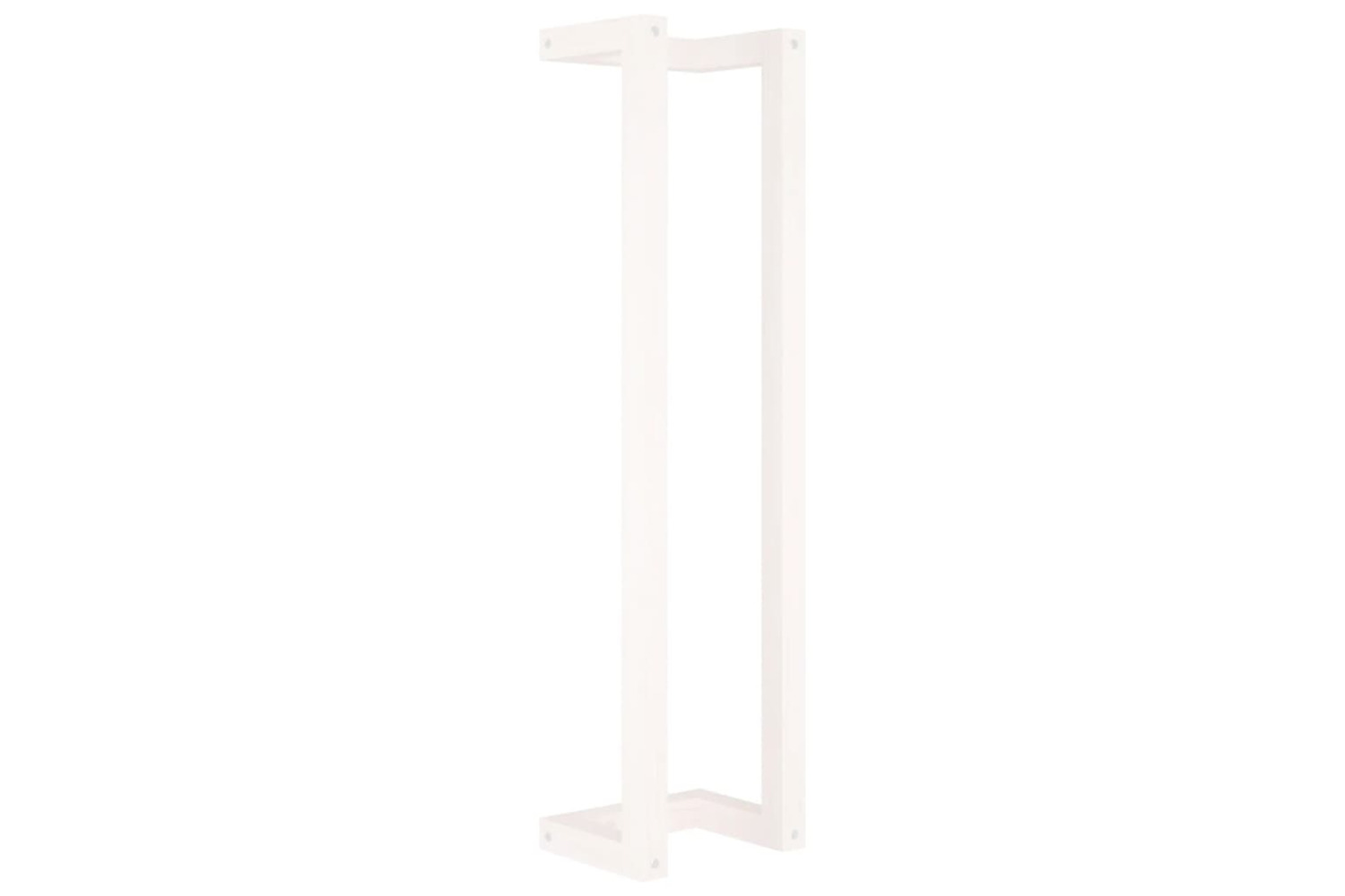 vidaXL Towel Rack White 23x18x90cm Solid Wood Pine