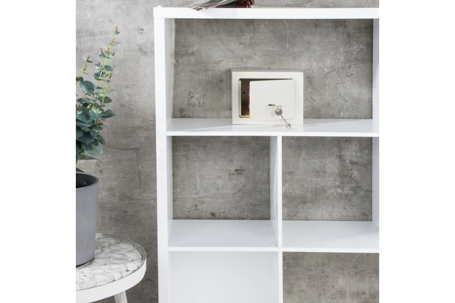 Hi 445615 Hotel Safe With 2 Keys 23x17x17 Cm Steel White