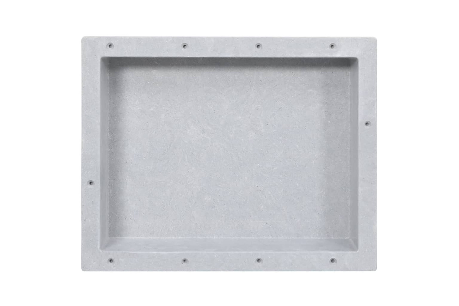 vidaXL 151392 Shower Niche Matt Grey 41x51x10cm