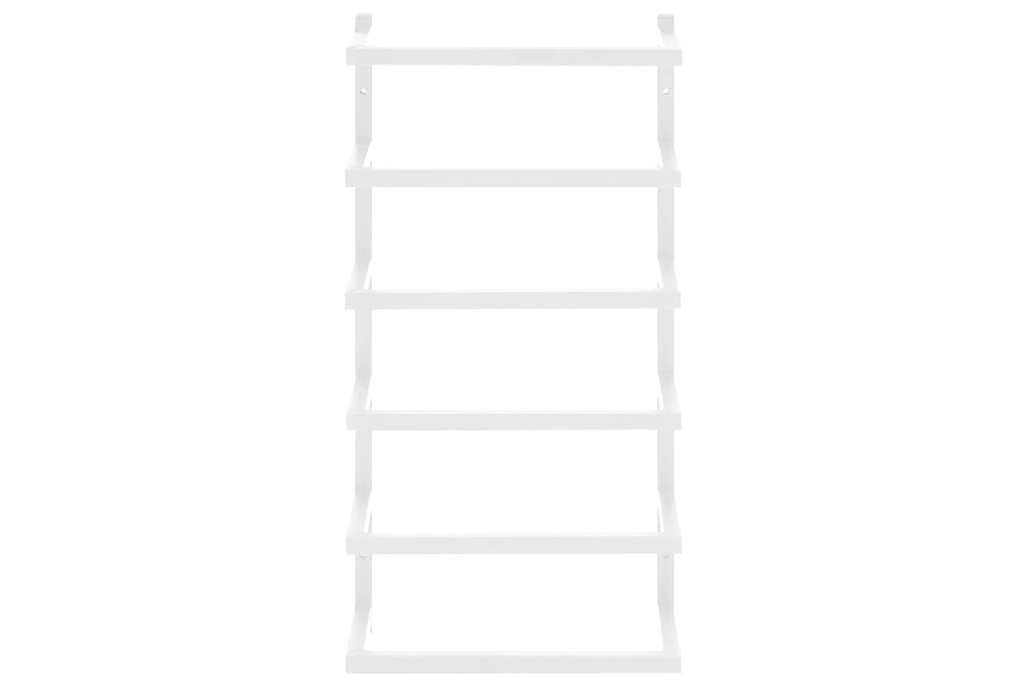 vidaXL 336124 Towel Rack White 24x12x48cm Steel