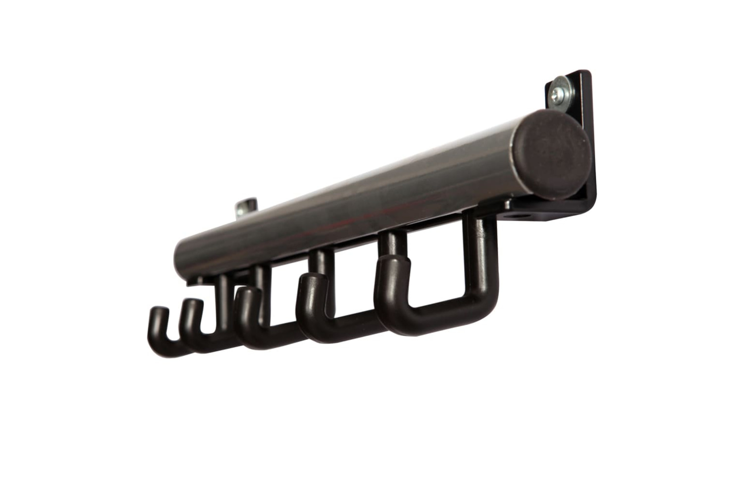 V-part 445332 Coat Rack With 5 Hooks Techno 5 Black