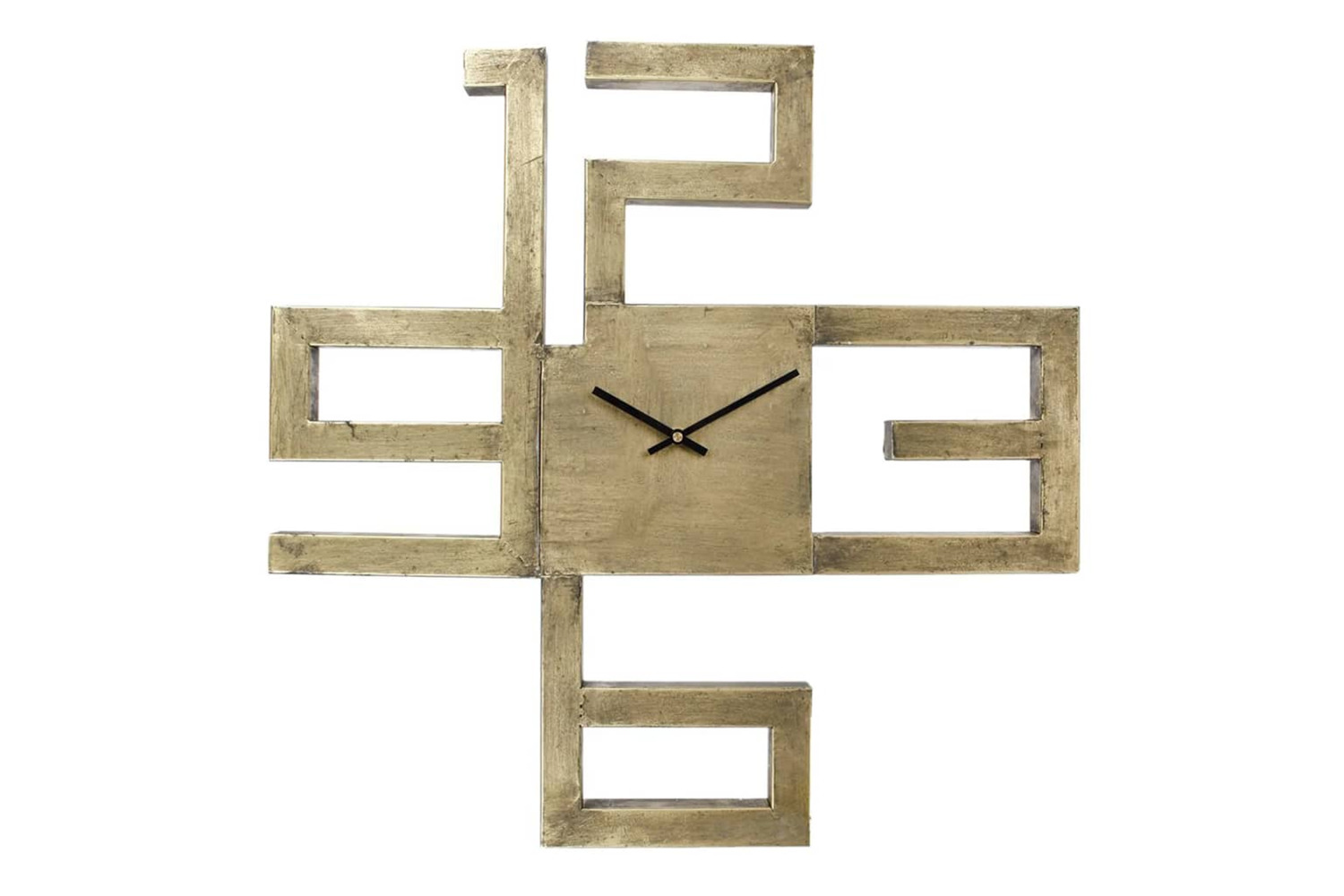 Gifts Amsterdam 442140 Wall Clock Numbers Metal Gold 60x4.5x60 Cm