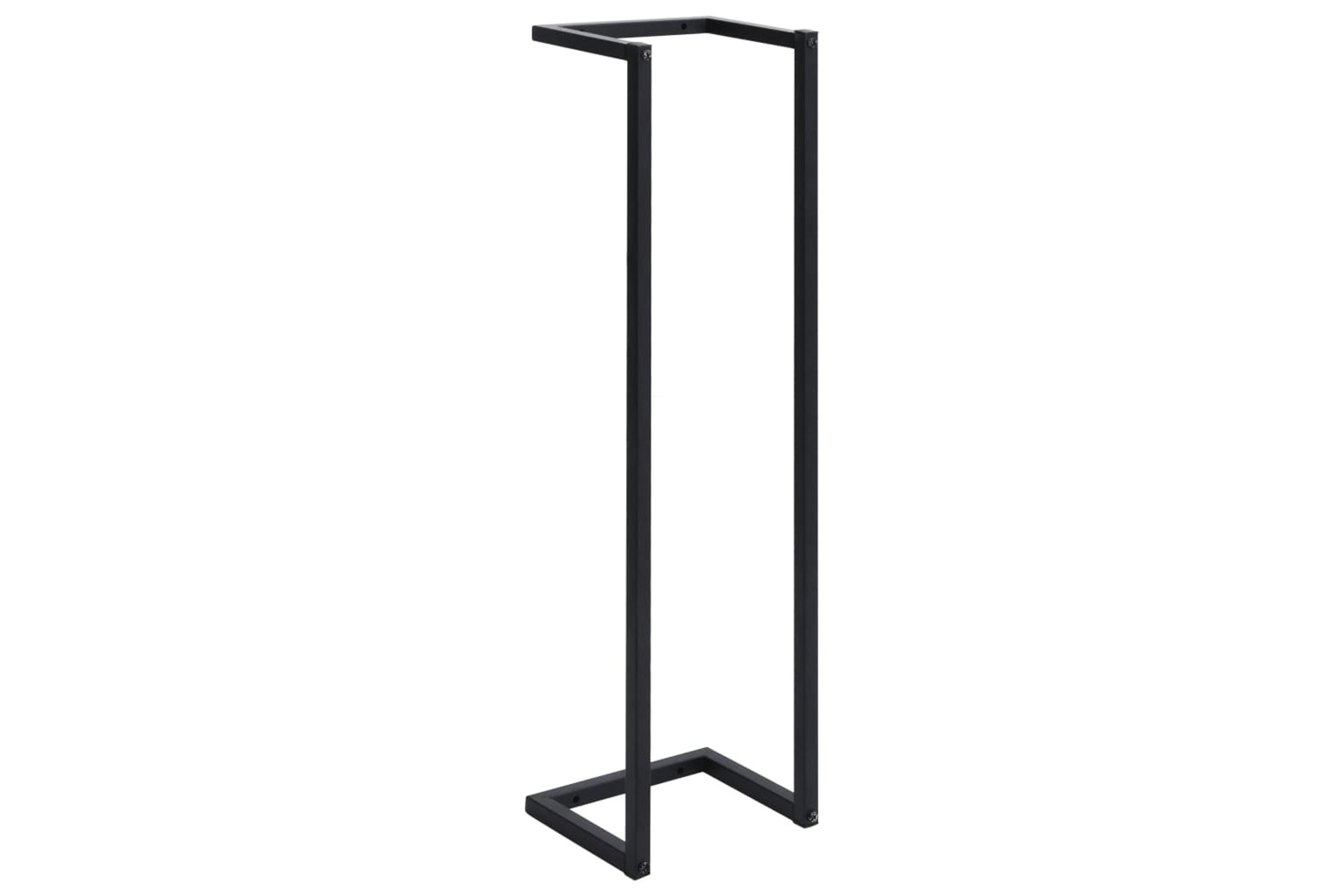 vidaXL 325918 Towel Rack Black 25x20x95cm Iron