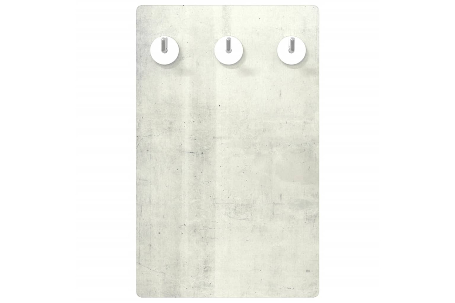 vidaXL 322282 Wall Mounted Coat Rack 40x25cm Tempered Glass Stone Wall