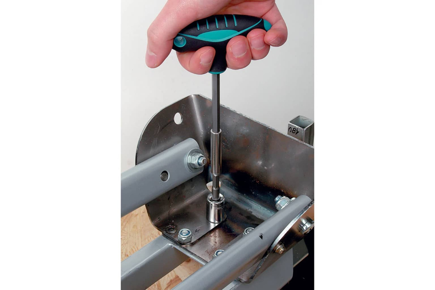 Wolfcraft 405114 T-handle Screwdriver With Bit Holder 1235000