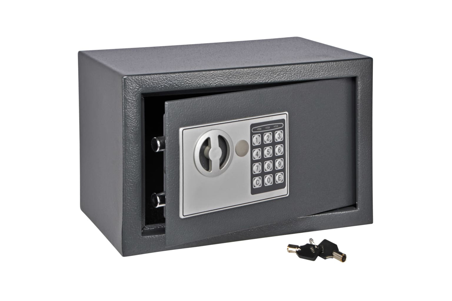 Hi Safe With Electric Lock Dark Grey 31x20x20 Cm
