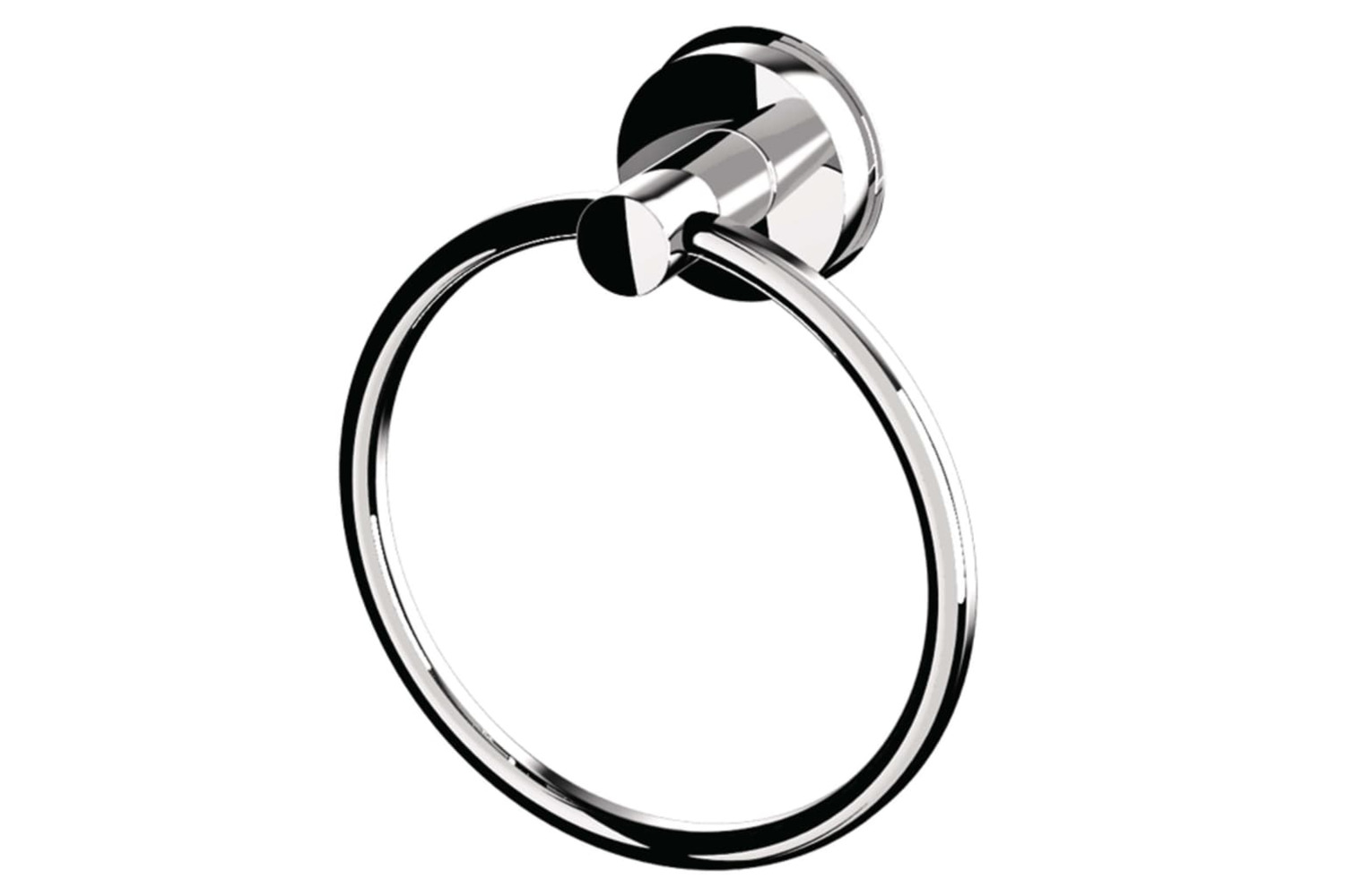 Ridder 433704 Suction Towel Ring 7.2x18.5x21 Cm Chrome