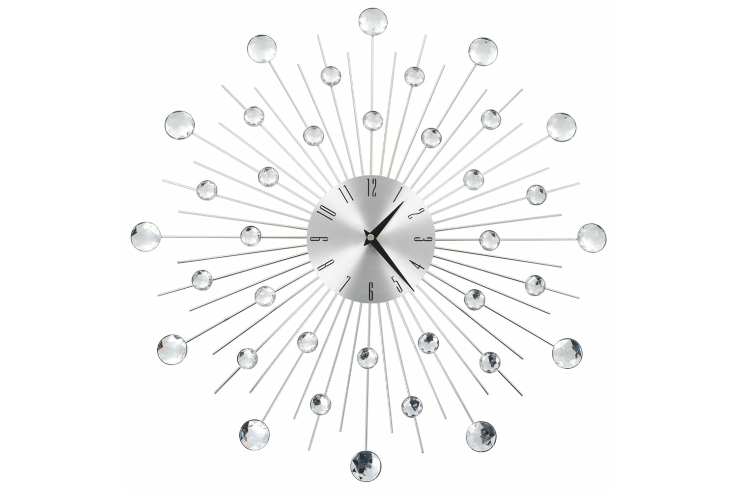 vidaXL 50642 Wall Clock With Quartz Movement Modern Design 50cm